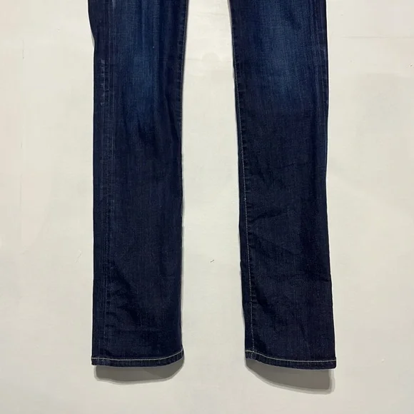 Citizens of Humanity Ava Low Rise Straight Leg Dark Wash Denim Jeans Size 27 - Picture 4 of 14